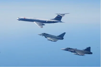 Sweden Scrambles to Intercept Russian Aircraft Within Hours of NATO Flag Raising