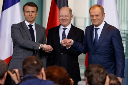 France, Germany, Poland Try to Mend Cracks by Setting out Joint Ukraine Priorities