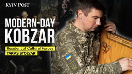 Modern-Day Kobzar Performs Songs of Resistance in Russo-Ukrainian War