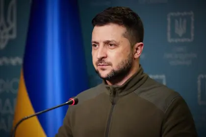 Zelensky Calls For Air Defences After Russian Missiles Target Kyiv