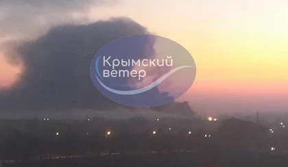 Fire Reportedly Erupts at Oil Depot in Occupied Crimea
