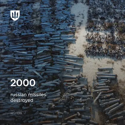 Понад 2 тисячі ракет збила ППО від початку повномасштабного вторгнення