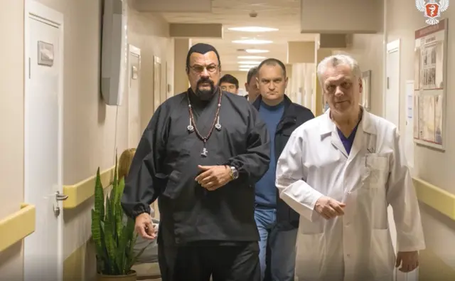 Putin Leaves it Up to Steven Seagal to Visit Crocus City Victims