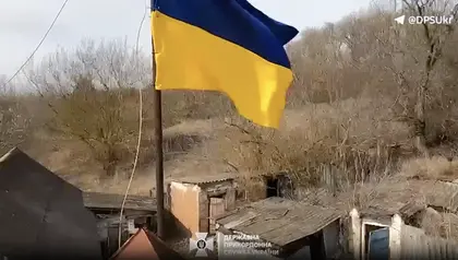 Прикордонники підняли державний прапор над трьома селами на Харківщині