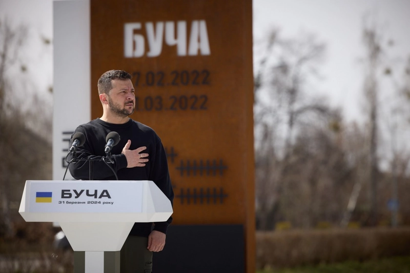 У цієї війни - глобальне значення: Зеленський у другу річницю звільнення Бучі