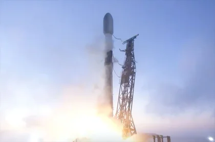 SpaceX вивела на орбіту ще супутники Starlink