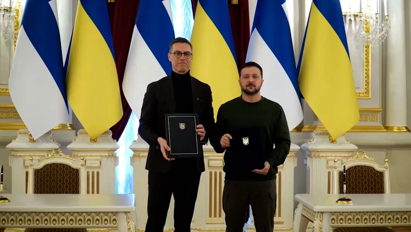 Україна і Фінляндія підписали двосторонню безпекову угоду