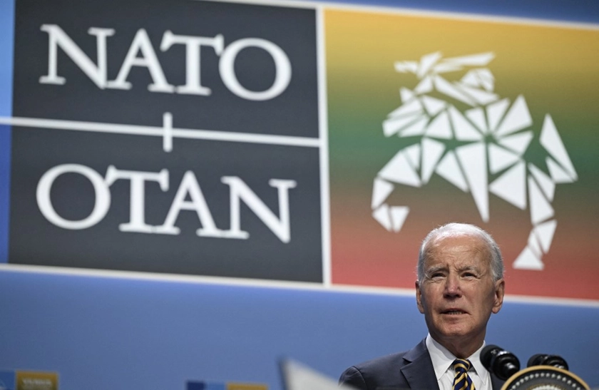 Biden Urges ‘Sacred Commitment’ as NATO Turns 75