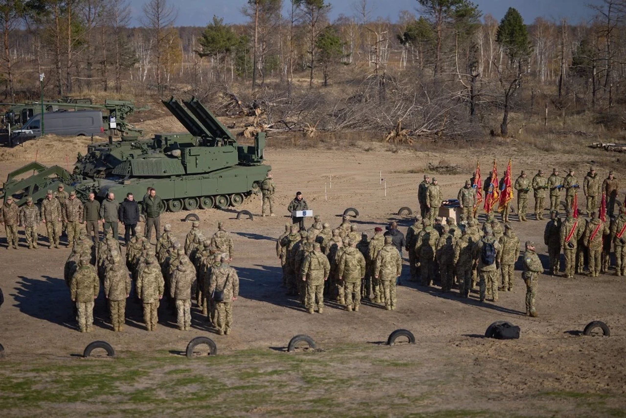 NATO Not Planning to Train Soldiers Inside Ukraine but Tensions with Russia Rising