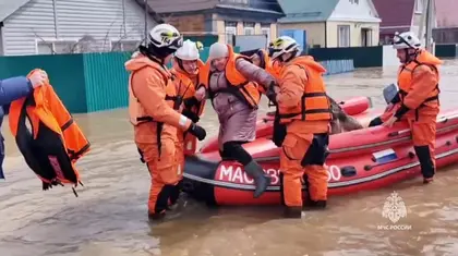 Russia Evacuates Over 4,000 People After Dam Burst