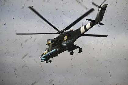 Росія заявила про втрату гелікоптера Мі-24 біля Криму
