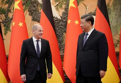 Germany's Scholz Says to Discuss 'Just Peace' in Ukraine With Xi
