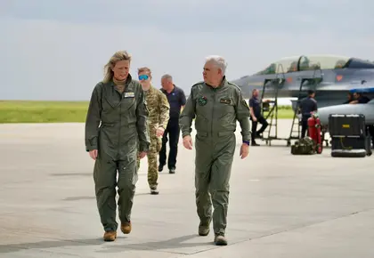 До Румунії прибули ще F-16 для навчання українців