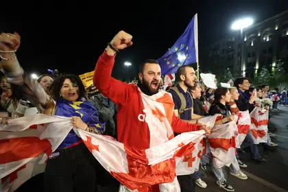 Georgia's Youth Dominates Pro-Europe Street Protests