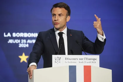 Macron Warns ‘Mortal’ Europe Needs Stronger Defense