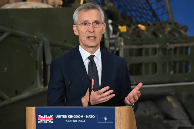 NATO Chief Says 'Not Too Late for Ukraine' to Beat Russia
