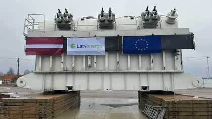 До України почало надходити енергетичне обладнання від країн Балтії