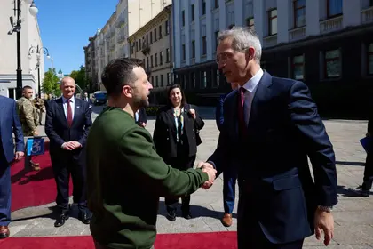 Президент України та генсек НАТО зустрілись у Києві - що відомо