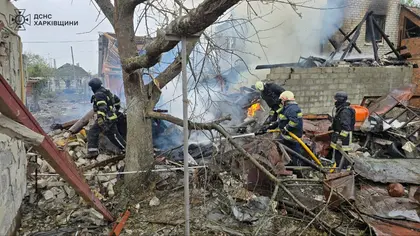 Russian Strikes Kill Two in Ukraine's Kharkiv: Governor