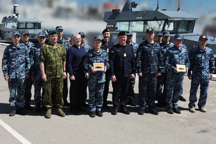 ВМС України підняли прапори на катерах, які надала Естонія