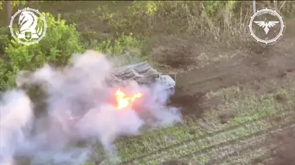 Footage Shows AFU Utilizing Bradley to Destroy Russian Infantry Fighting Vehicle