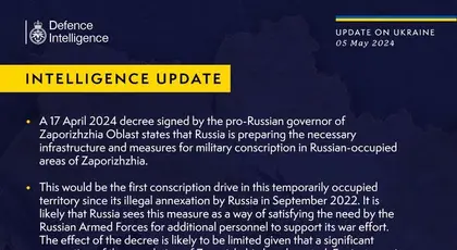 Cập nhật tình báo quốc phòng Anh Ukraine: ngày 5 tháng 5 năm 2024