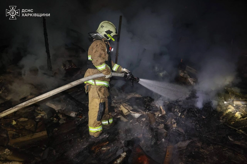 Russian Drones Attack Ukraine Overnight, Damaging Infrastructure and Causing Injuries