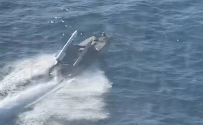 На морський дрон MAGURA V5 встановили зенітні ракети - відео