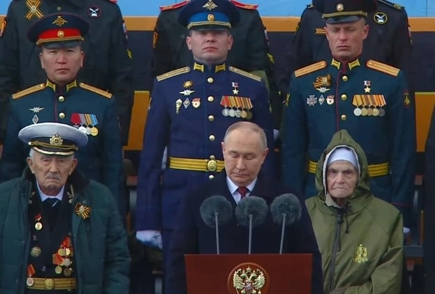 Suspected Military War Criminals Seen at Russia’s Victory Day Parade