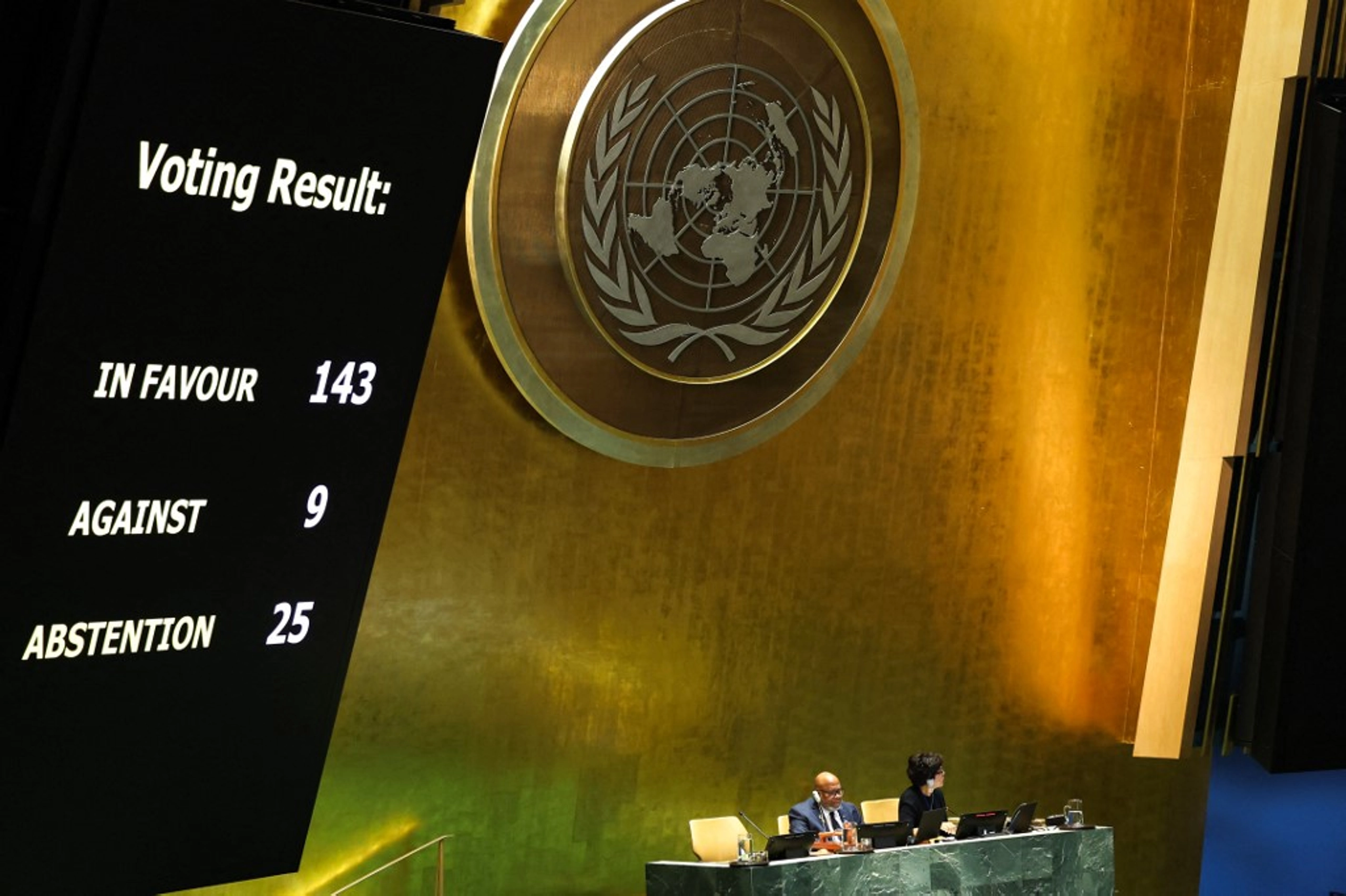 UN General Assembly Backs Palestinian Bid for Membership