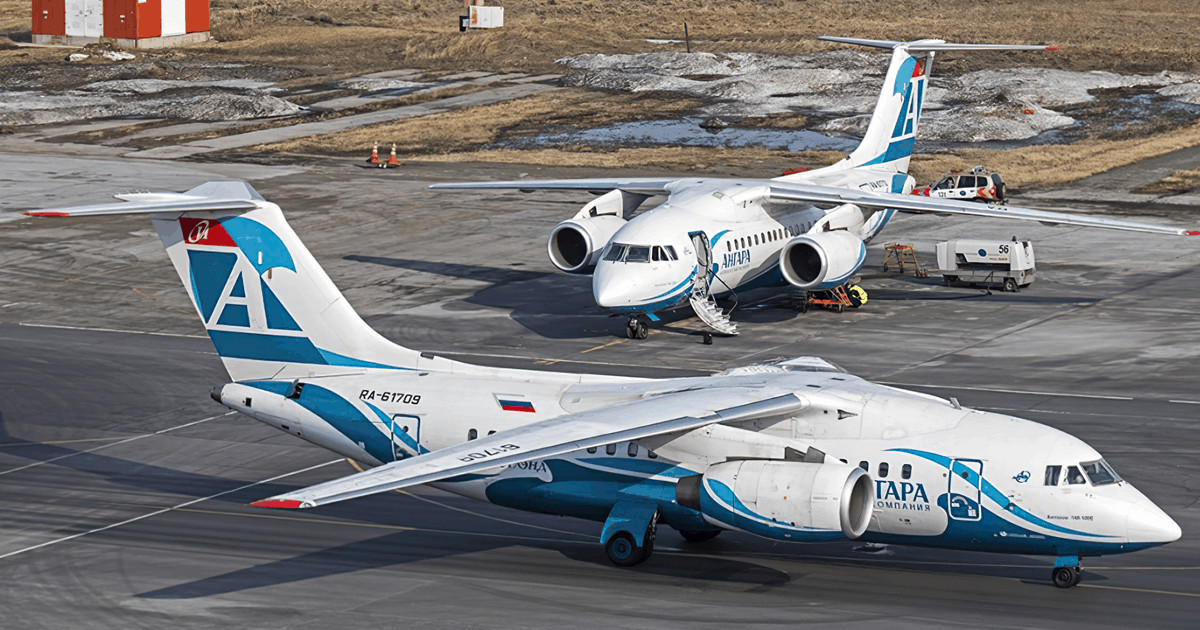 Україна націоналізує два російські літаки, що належать ВПК Москви