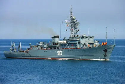 Сили оборони знищили російський тральщик «Ковровец»