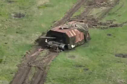 Росія активніше застосовує "танки-сараї" на Донеччині та Харківщині