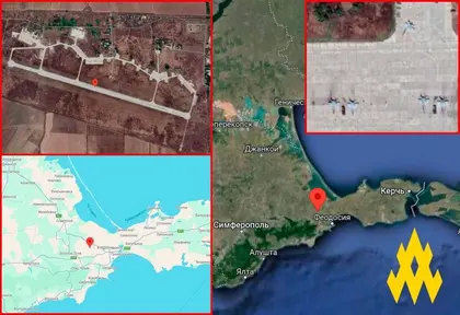 Partisans Report Russians Restoring Airfields Deeper in Occupied Crimea