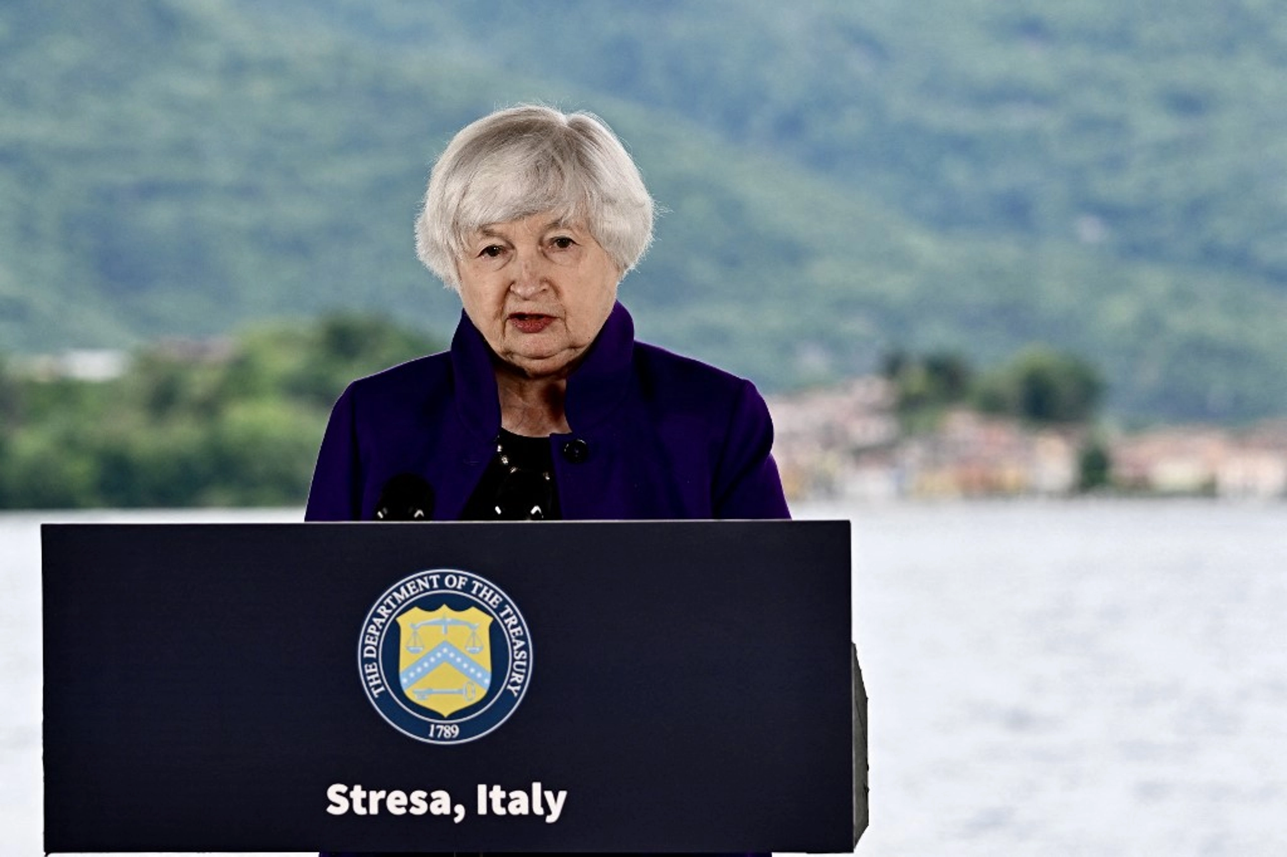 Yellen Urges 'More Ambitious' G7 Plans for Russian Assets