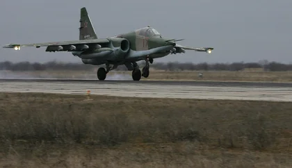 Ukrainian Forces Down Another Russian Su-25 in Donetsk Region