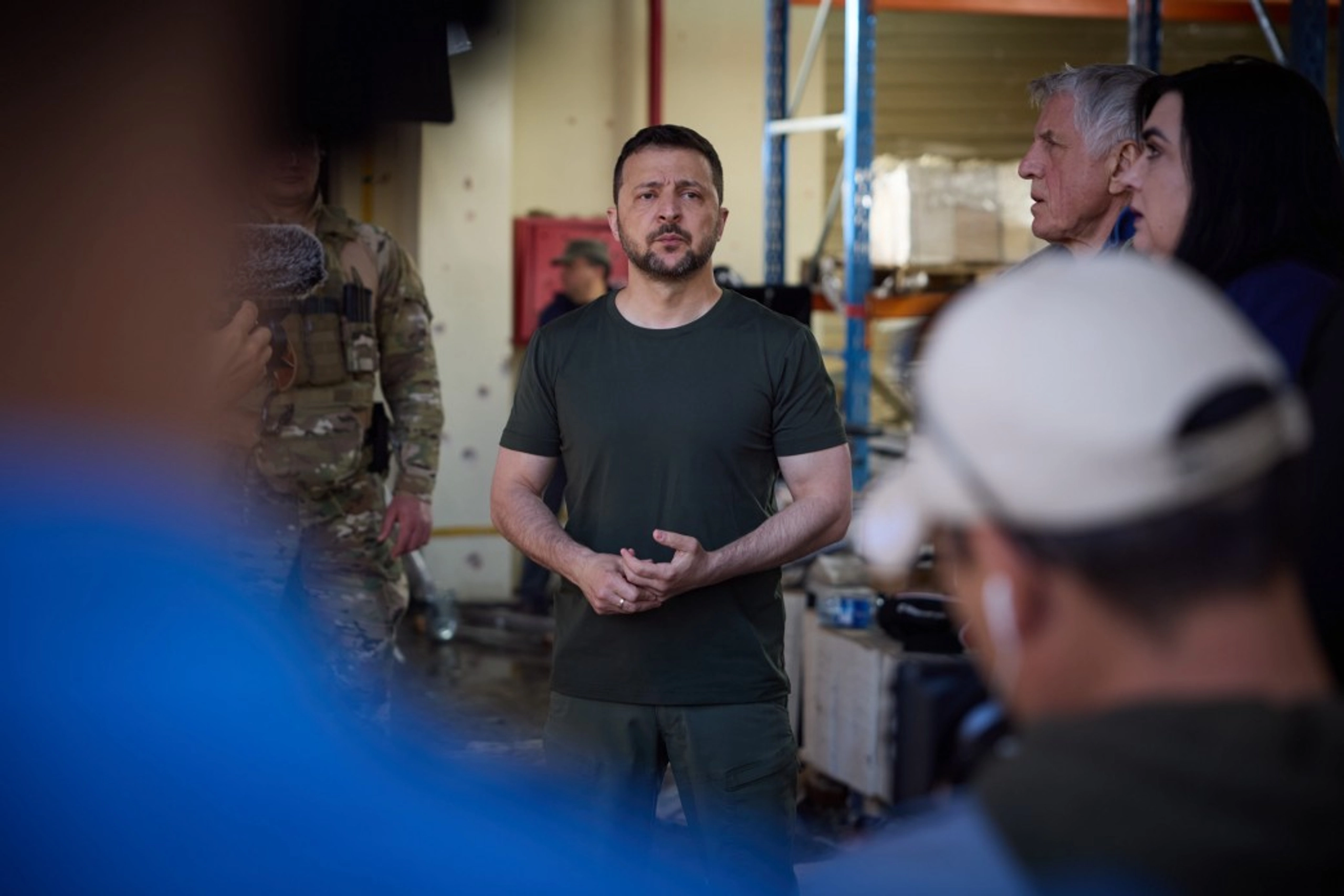 Zelensky Reports New Russian Troop Build-Up Near Kharkiv