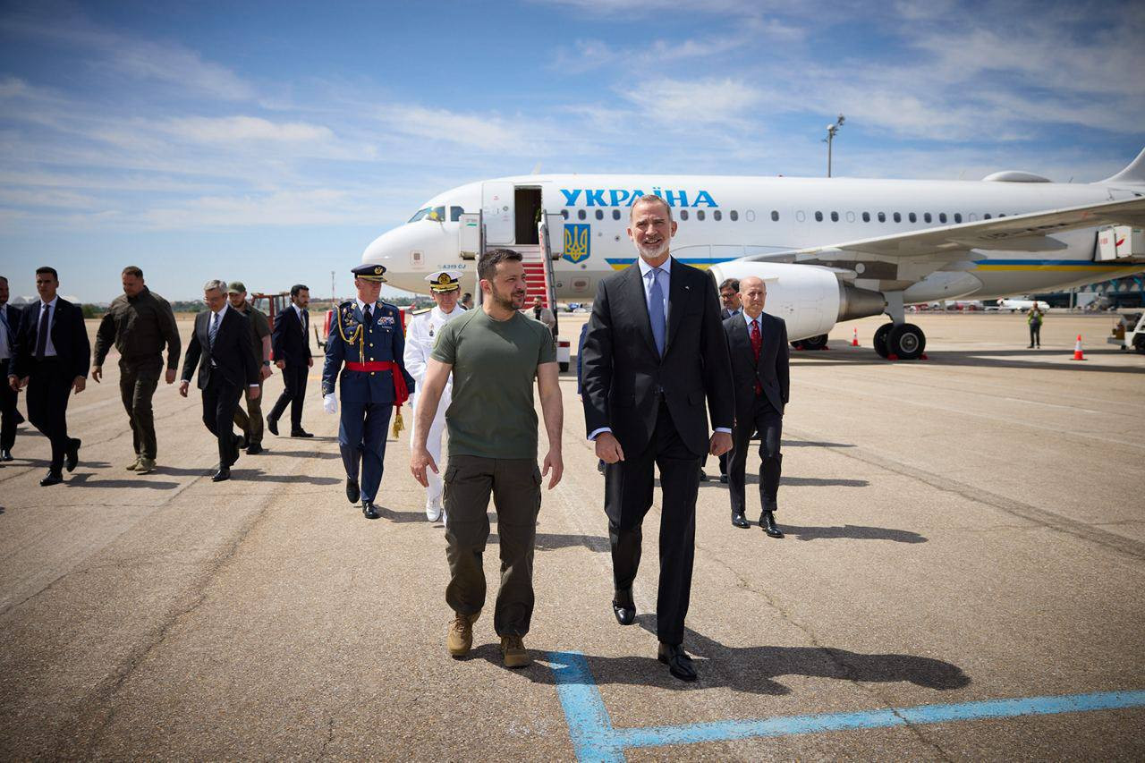 Ukraine's Zelensky in Madrid to Sign Spain Security Deal - Vimarsana News