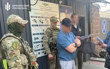 На виході із СІЗО повторно затримали ексначальника Одеського обласного ТЦК Борисова