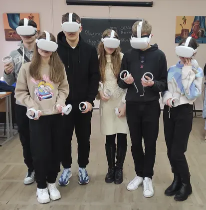Українські учні навчатимуться за допомогою штучного інтелекту та VR-технологій