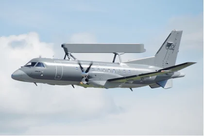 Sweden Sending Two Saab 340 AEWCS Sky and Sea Surveillance Planes to Ukrainian Air Force