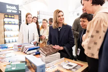 First Lady Attends Kyiv Book Fair