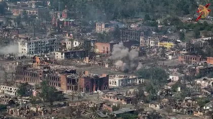 Військові показали, як виглядає зруйнований росіянами Вовчанськ