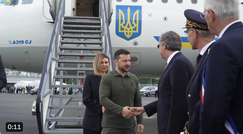 Zelensky in Normandy for D-Day Anniversary