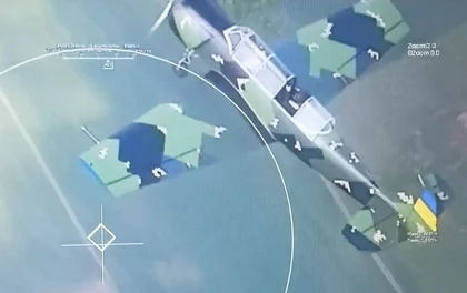 Ukraine Intercepts Russian Drone with Propeller Trainer Aircraft, Again