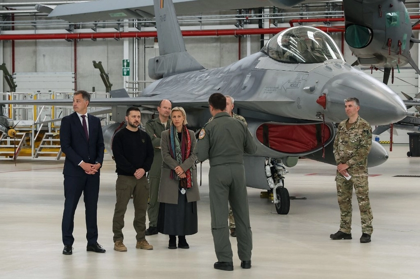 Частину переданих Києву F-16 розмістять на іноземних авіабазах