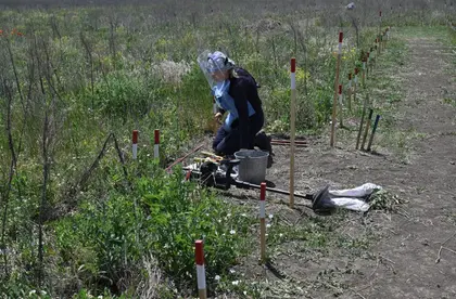 Women Deminers Step In to Clear Up Ukrainian Land