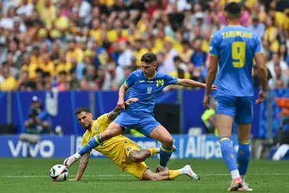 Збірна України поступилася збірній Румунії у стартовому матчі на Євро 2024