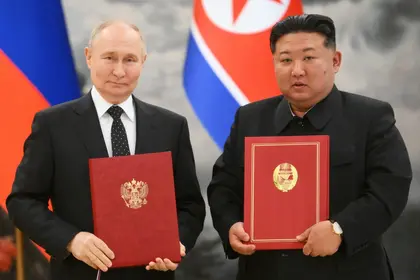 N Korea, Russia Sign Mutual Defence Deal as Kim Pledges Support on Ukraine