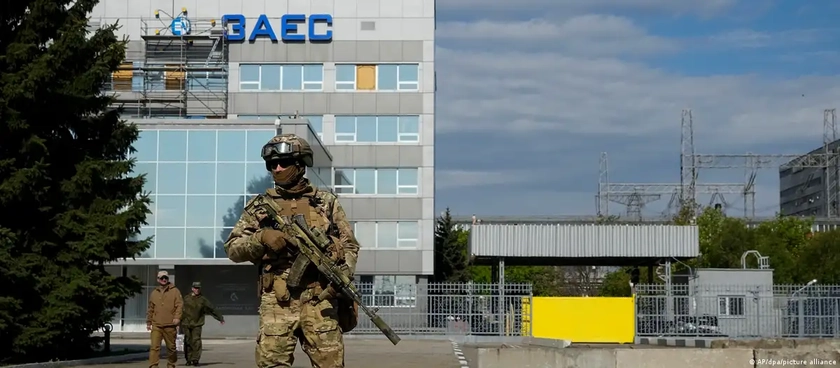Росіяни зруйнували одну зі станцій радіаційного моніторингу поблизу ЗАЕС